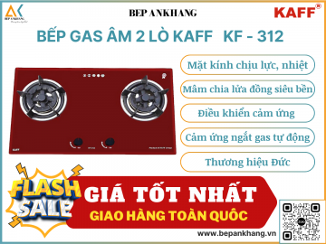 Bếp gas âm 2 lò KAFF  KF - 312 - Thương hiệu ĐứcBếp gas âm 2 lò KAFF  KF - 312 - Thương hiệu Đức